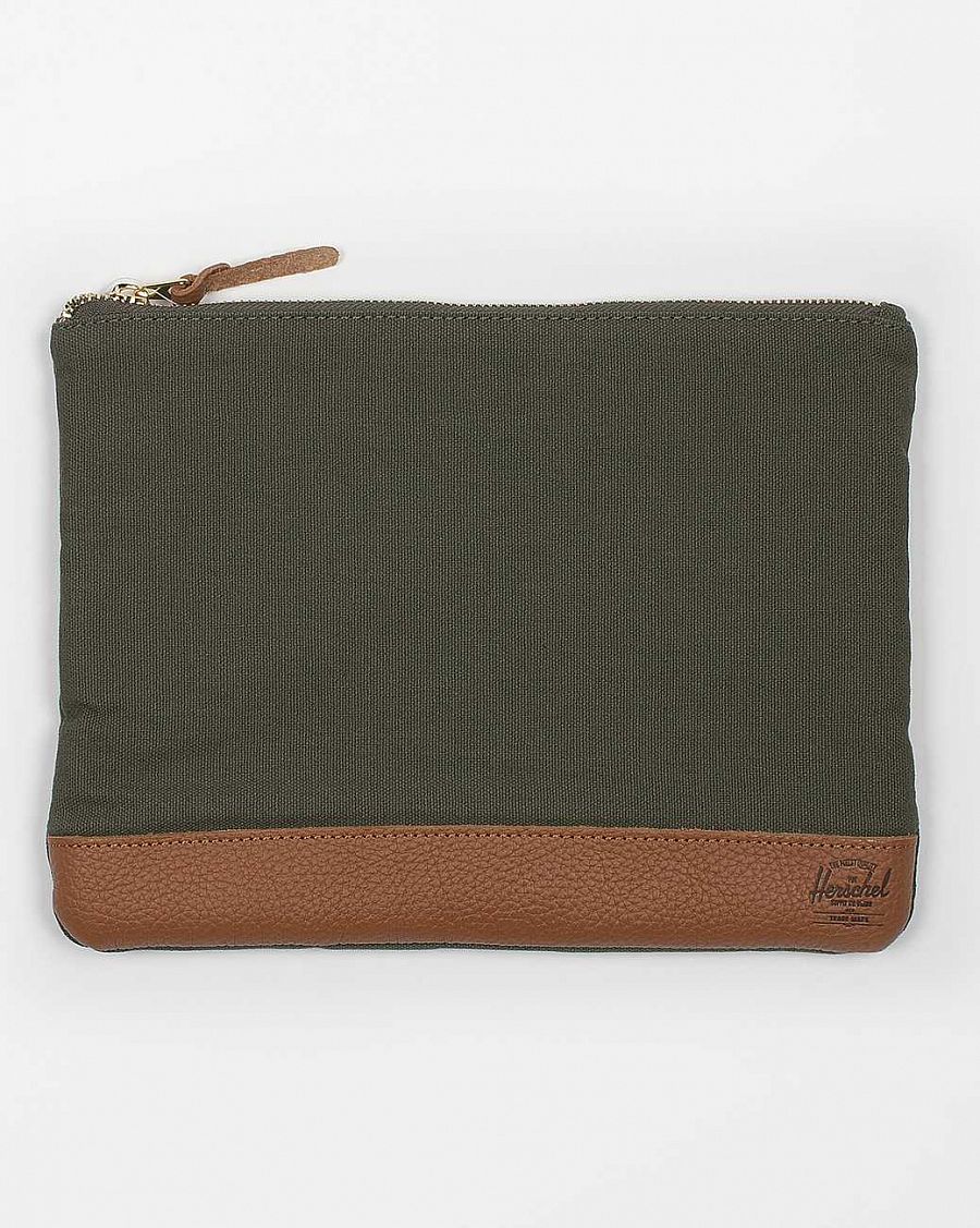 Клатч Herchel Field Pouch 12 Oz Large Olive отзывы