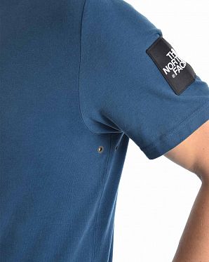 Футболка мужская The North Face Fine 2 Blue Teal Футболка мужская The North Face Fine 2 Blue Teal