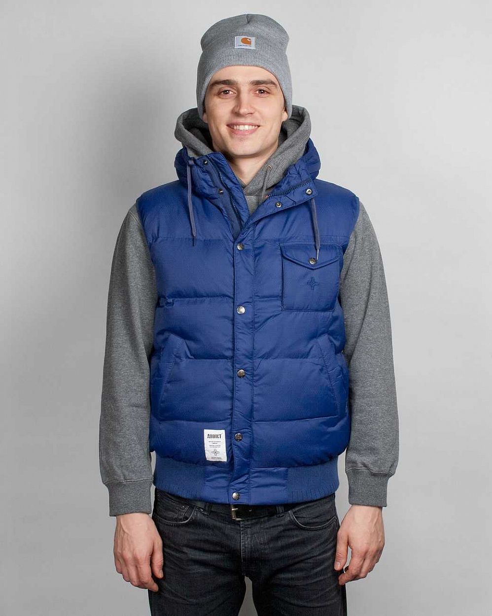 купить Жилет Addict Method Bodywarmer Navy в Москве купить Жилет Addict Method Bodywarmer Navy в Москве