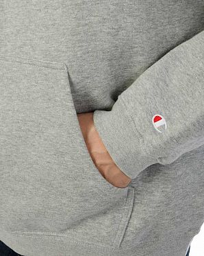 Толстовка с капюшоном Champion Authentic American KK001 EM006 Grey Толстовка с капюшоном Champion Authentic American KK001 EM006 Grey