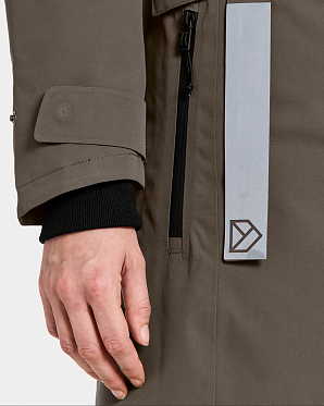 Парка женская Didriksons Erika 504303 Mocha Brown