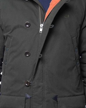 Куртка-парка на пуху Fred Perry J3270 Down Arctic Jacket Green