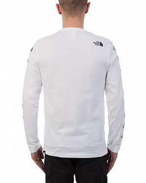 Футболка с длинным рукавом The North Face Original White Футболка с длинным рукавом The North Face Original White