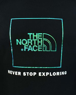 Футболка мужская The North Face Metallic Brand Print Iridiscent Black Футболка мужская The North Face Metallic Brand Print Iridiscent Black