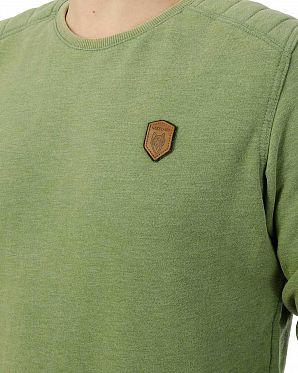 Толстовка мужская свитшот Naketano First Blood Heritage Pine Green Толстовка мужская свитшот Naketano First Blood Heritage Pine Green