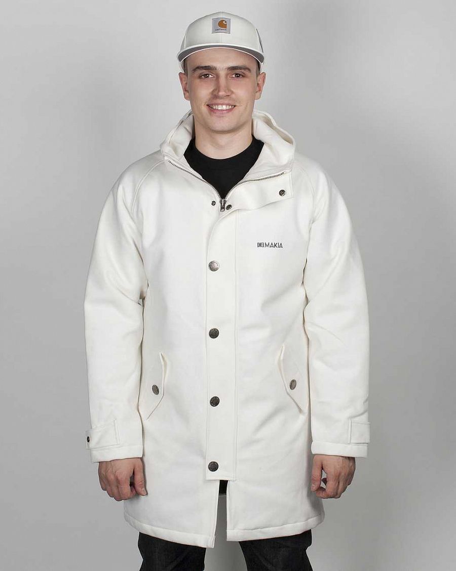 Куртка-пальто Makia Long Raglan Jacket Snow White отзывы