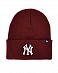 Шапка универсальная с подворотом '47 Brand Haymaker New York Yankees Dark Maroon отзывы