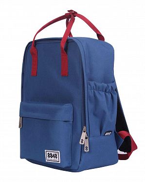 Рюкзак водоотталкивающий маленький  с двумя ручками 8848 Navy Red Рюкзак водоотталкивающий маленький  с двумя ручками 8848 Navy Red