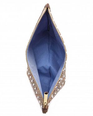 Клатч Herschel Network Extra Large Harris Tweed White polka dot