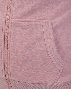 Толстовка женская на молнии с капюшоном Naketano Brazzo Schmutzmuschi Pink