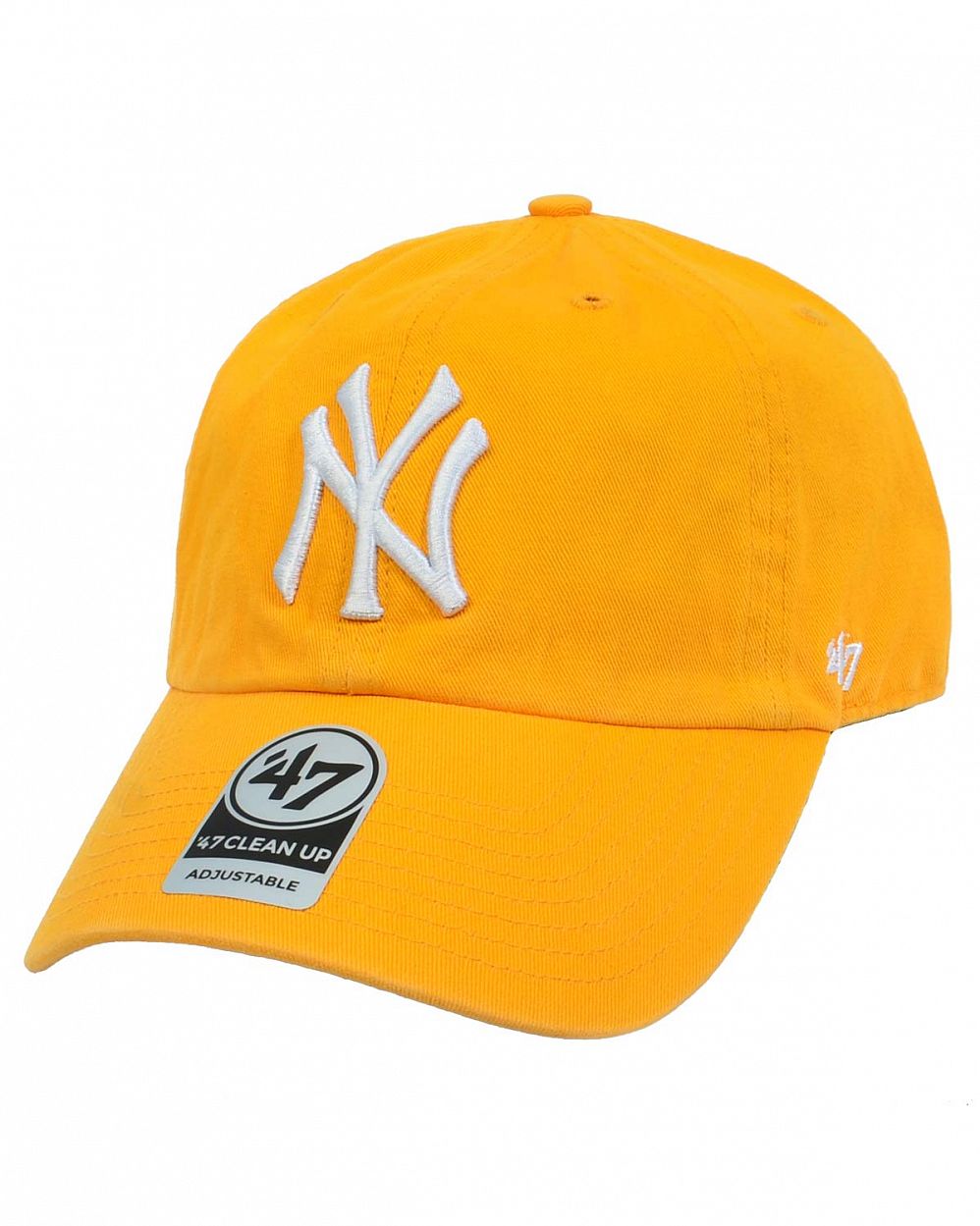 Бейсболка классическая с изогнутым козырьком '47 Brand Clean Up New York Yankees GD Gold отзывы
