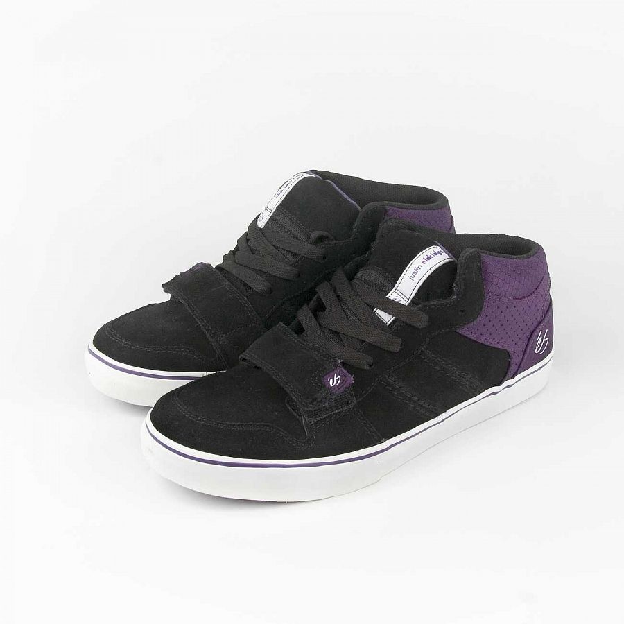Кеды Es Theory Mid Black Purple отзывы Кеды Es Theory Mid Black Purple отзывы