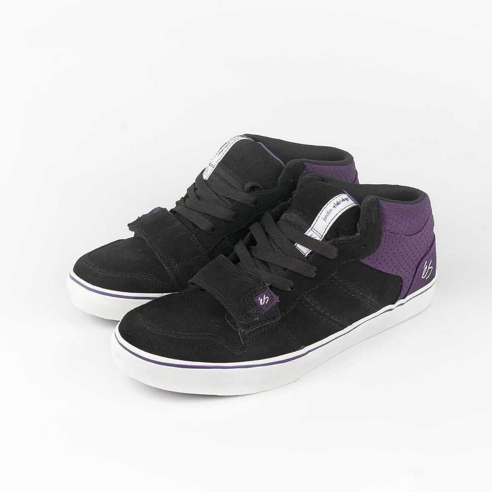 Кеды Es Theory Mid Black Purple отзывы