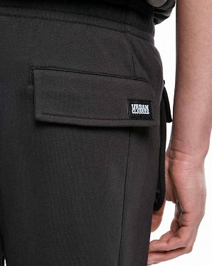 Шорты мужские свободные Urban Classics Big Pocket Sweat Black Шорты мужские свободные Urban Classics Big Pocket Sweat Black