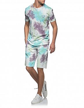 Шорты мужские повседневные True Religion Batik Castle Rock Shorts Multicolor Tie Dye Шорты мужские повседневные True Religion Batik Castle Rock Shorts Multicolor Tie Dye