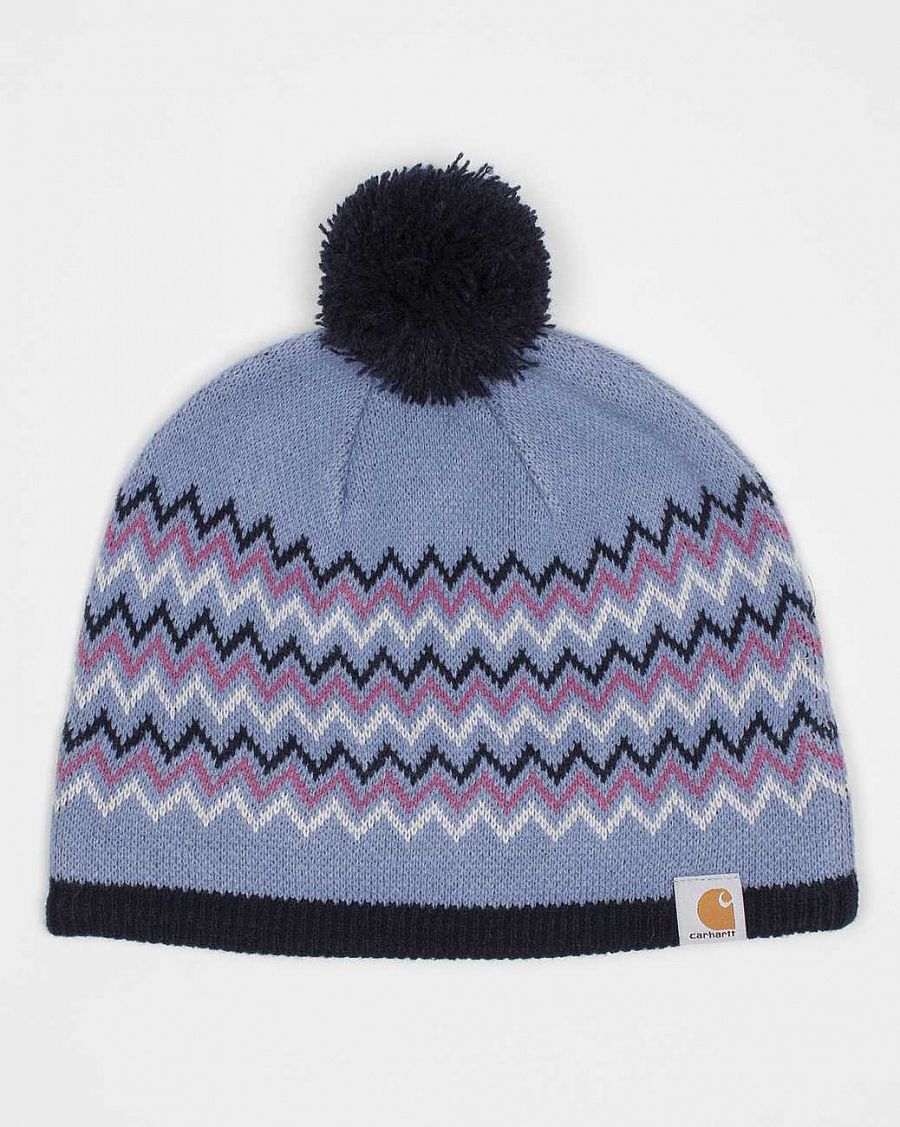 купить Шапка Carhartt Wa030 CUB Beanie Blue в Москве купить Шапка Carhartt Wa030 CUB Beanie Blue в Москве
