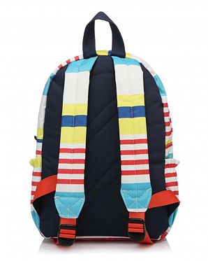 Рюкзак водоотталкивающий маленький 8848 H Black Stripe Teal Рюкзак водоотталкивающий маленький 8848 H Black Stripe Teal