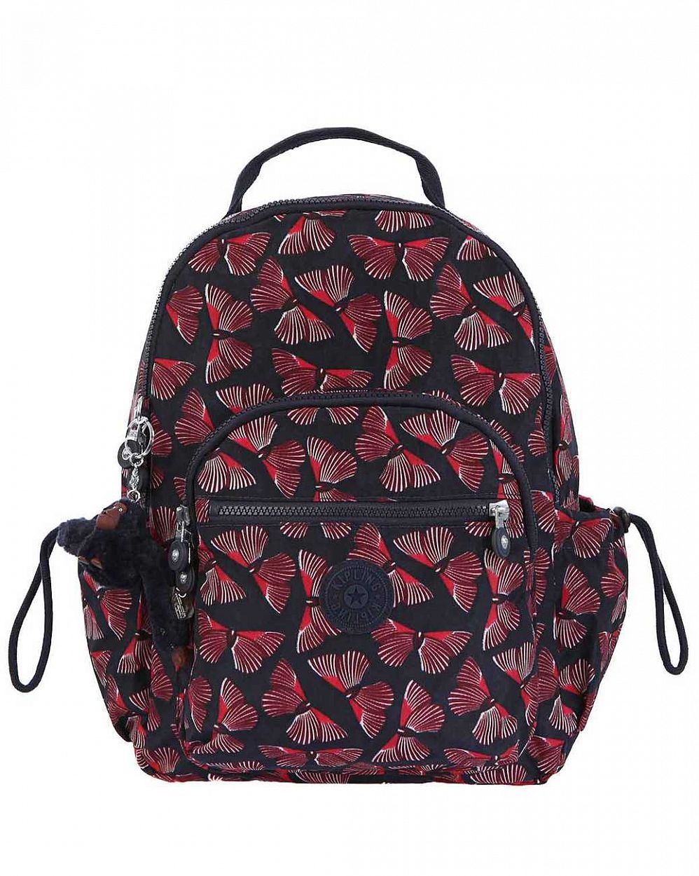 Рюкзак водонепроницаемый Kipling Seoul Medium 11 Laptop Waterproof Nylon Butterfly Print отзывы