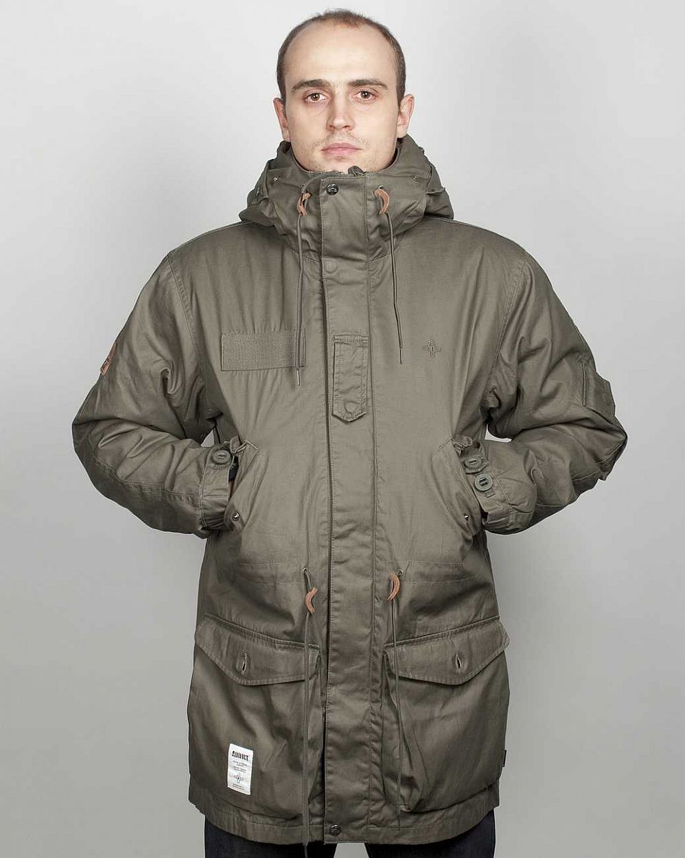 купить Куртка Addict 1965 Parka Grape Leaf-a12 в Москве купить Куртка Addict 1965 Parka Grape Leaf-a12 в Москве