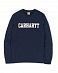 Толстовка Carhartt WIP College Sweatshirt Duke Blue White отзывы