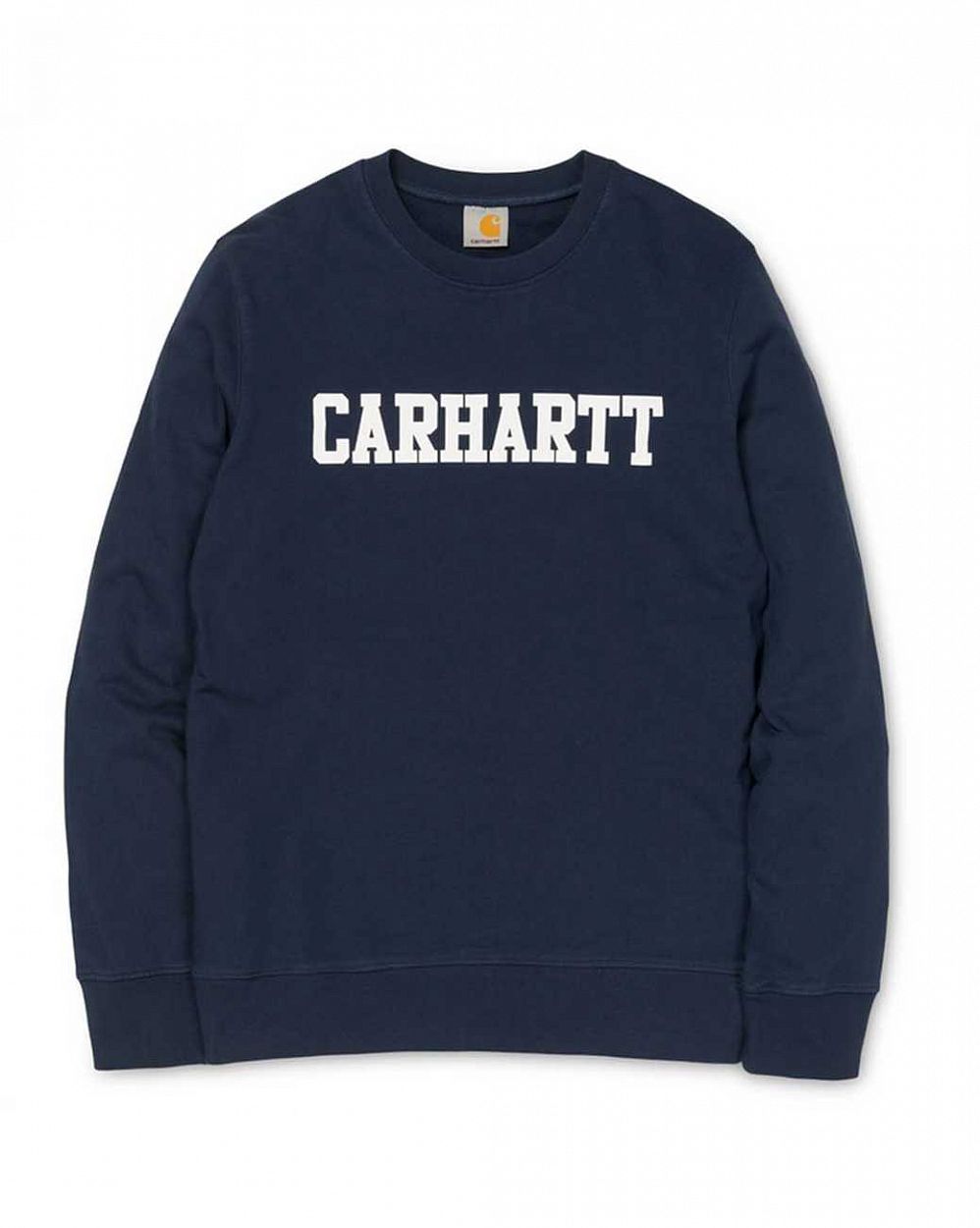 Толстовка Carhartt WIP College Sweatshirt Duke Blue White отзывы