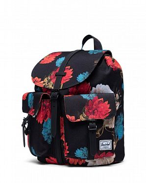 Рюкзак маленький водоотталкивающий Herschel Dawson W Vintage Floral Black Рюкзак маленький водоотталкивающий Herschel Dawson W Vintage Floral Black