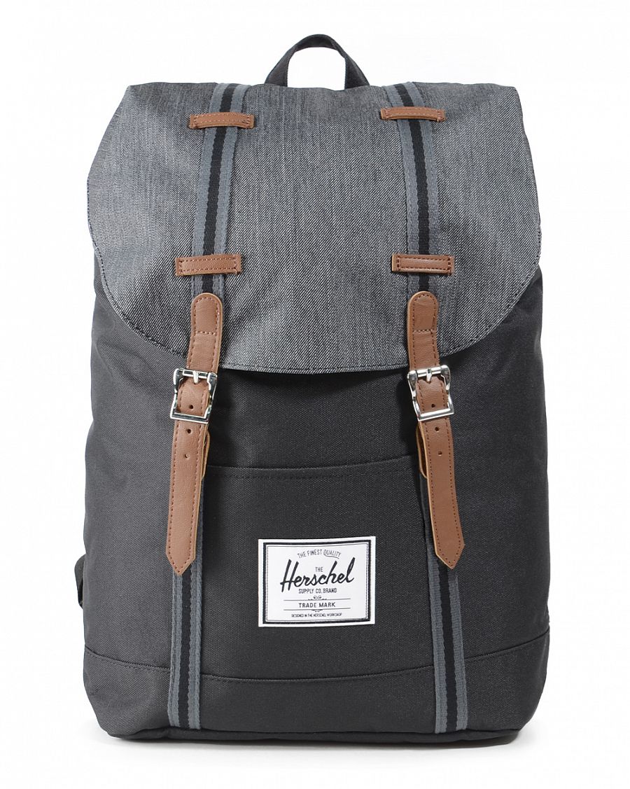 Рюкзак с отделением для 15 ноутбука Herschel Retreat Black Denim отзывы