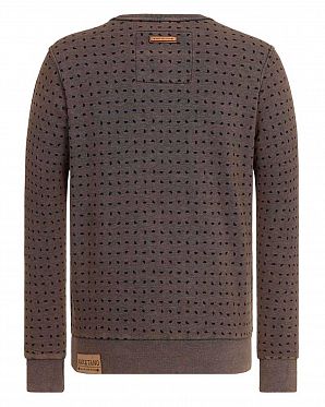 Толстовка мужская свитшот Naketano Selbstbefriedigungsjustiz Indigo Blue Толстовка мужская свитшот Naketano Selbstbefriedigungsjustiz Indigo Blue