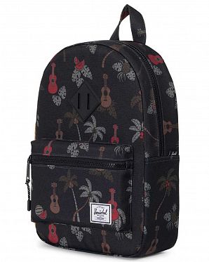 Рюкзак маленький Herschel Heritage Kids Black Ukulele Рюкзак маленький Herschel Heritage Kids Black Ukulele