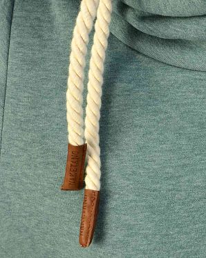 Толстовка женская с капюшоном Германия Naketano Darth Stormy Sea Mel Толстовка женская с капюшоном Германия Naketano Darth Stormy Sea Mel