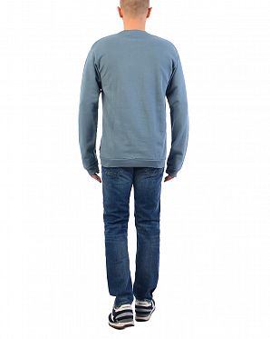 Толстовка мужская свитшот Wesc Speak Up Men's Crewneck Blue Graphite Толстовка мужская свитшот Wesc Speak Up Men's Crewneck Blue Graphite