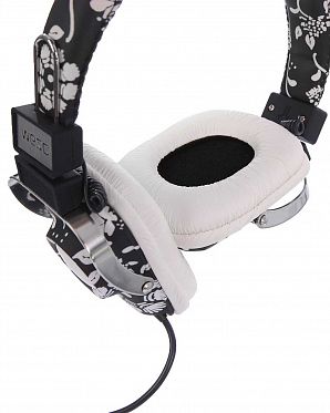 Наушники с микрофоном проводные складные WeSC Maraca On Ear Headphones Dark Sapphire