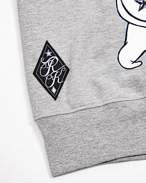 Толстовка мужская свитшот Rum Knuckies 78 Grey Толстовка мужская свитшот Rum Knuckies 78 Grey