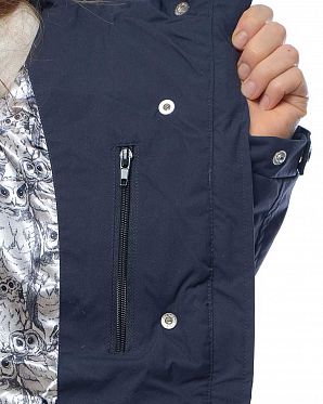 Пуховик женский зимний Nettan Dark Navy