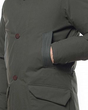 Пуховик мужской зимний водоотталкивающий Elvine Corby Bottle Green