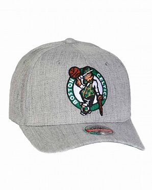 Бейсболка с изогнутым козырьком Mitchell and Ness HEATHER REDLINE Boston Celtics Grey Бейсболка с изогнутым козырьком Mitchell and Ness HEATHER REDLINE Boston Celtics Grey