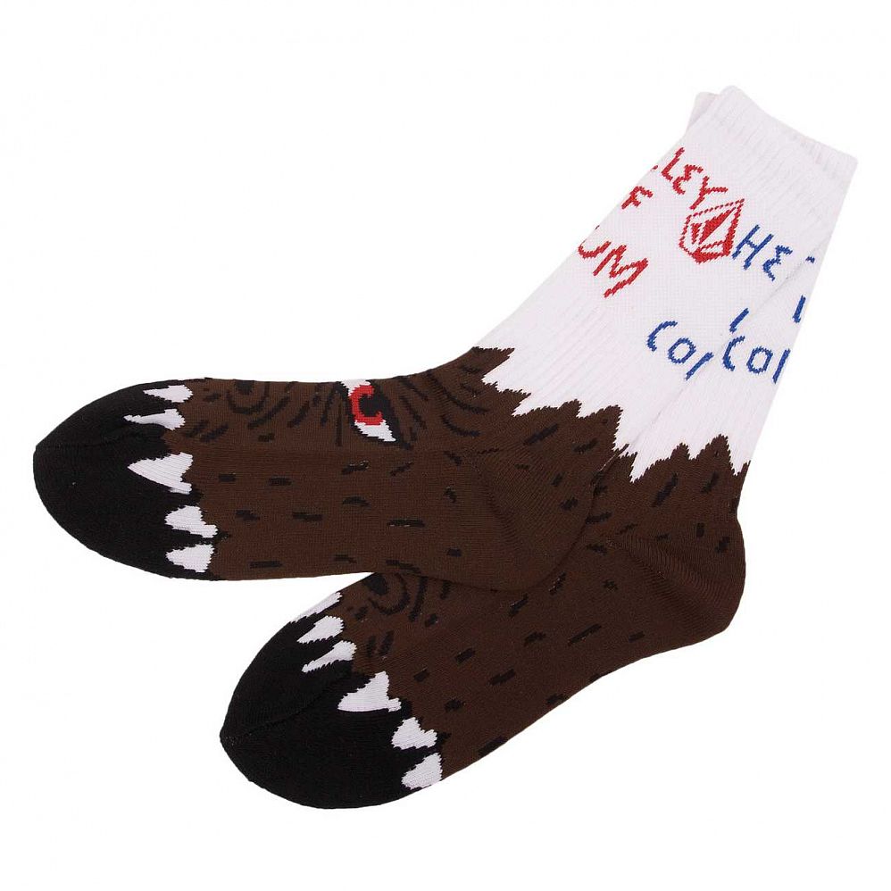 Носки Volcom FA Ozzie Wright Sock Brown отзывы