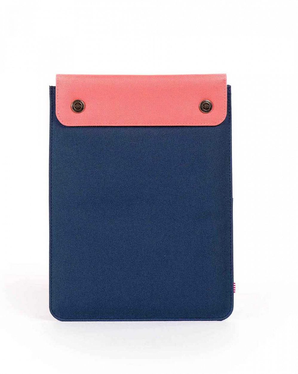 Чехол водоотталкивающий на кнопках Herschel Spokane iPad Air Navy Flamingo отзывы