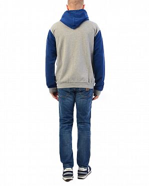 Толстовка мужская на молнии с капюшоном Wesc Franchise Grey Толстовка мужская на молнии с капюшоном Wesc Franchise Grey