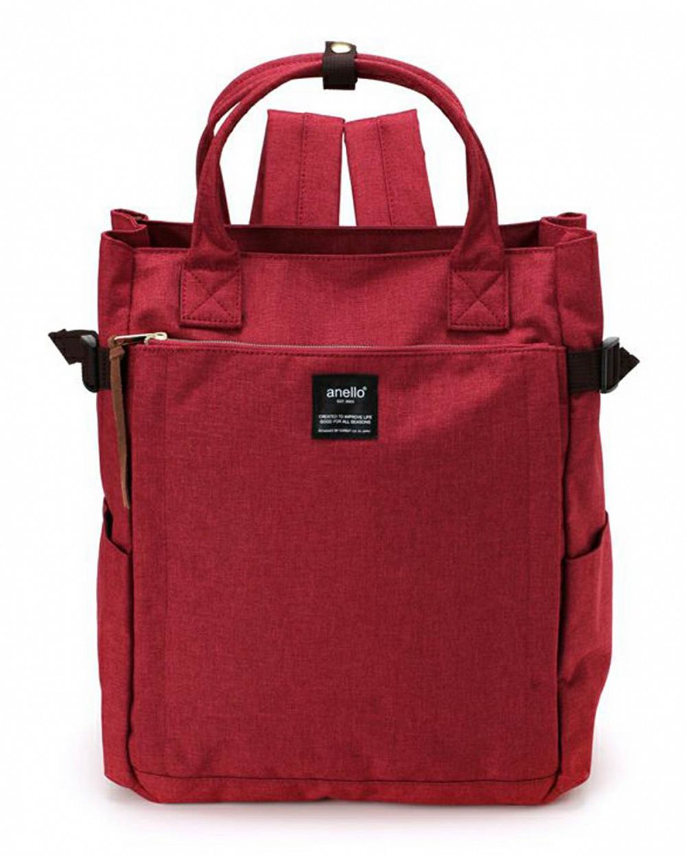 Рюкзак сумка с двумя ручками Anello Japan Red отзывы