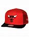 Бейсболка летняя с сеткой Mitchell and Ness Untruck Chicago Bulls Red отзывы