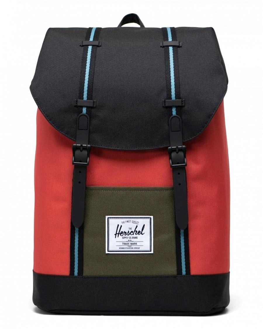 Рюкзак с отделением для 15 ноутбука Herschel Retreat ChiliBlackIvy GreenStorm отзывы