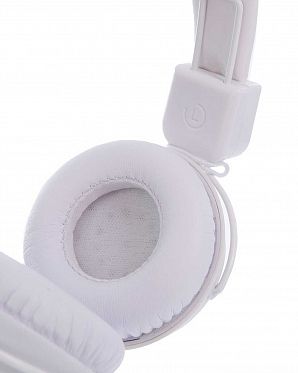 Наушники с микрофоном проводные складные WeSC Piston White