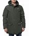 Парка пуховик мужской зимний Fred Perry SJ3079 Down Arctic Parka Green