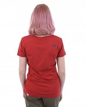 Футболка женская The North Face 000035785 Red