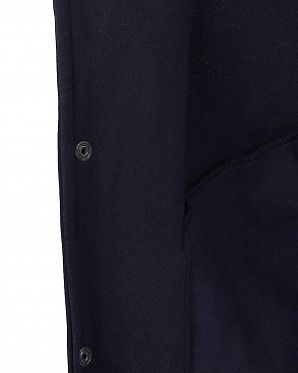 Толстовка бомбер мужская с капюшоном Iriedaily College Navy