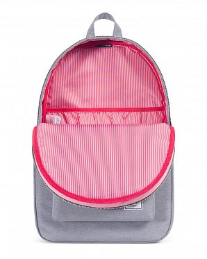 Рюкзак водоотталкивающий с отделом для 15 ноутбука Herschel Settlement Grey Crosshatch Рюкзак водоотталкивающий с отделом для 15 ноутбука Herschel Settlement Grey Crosshatch