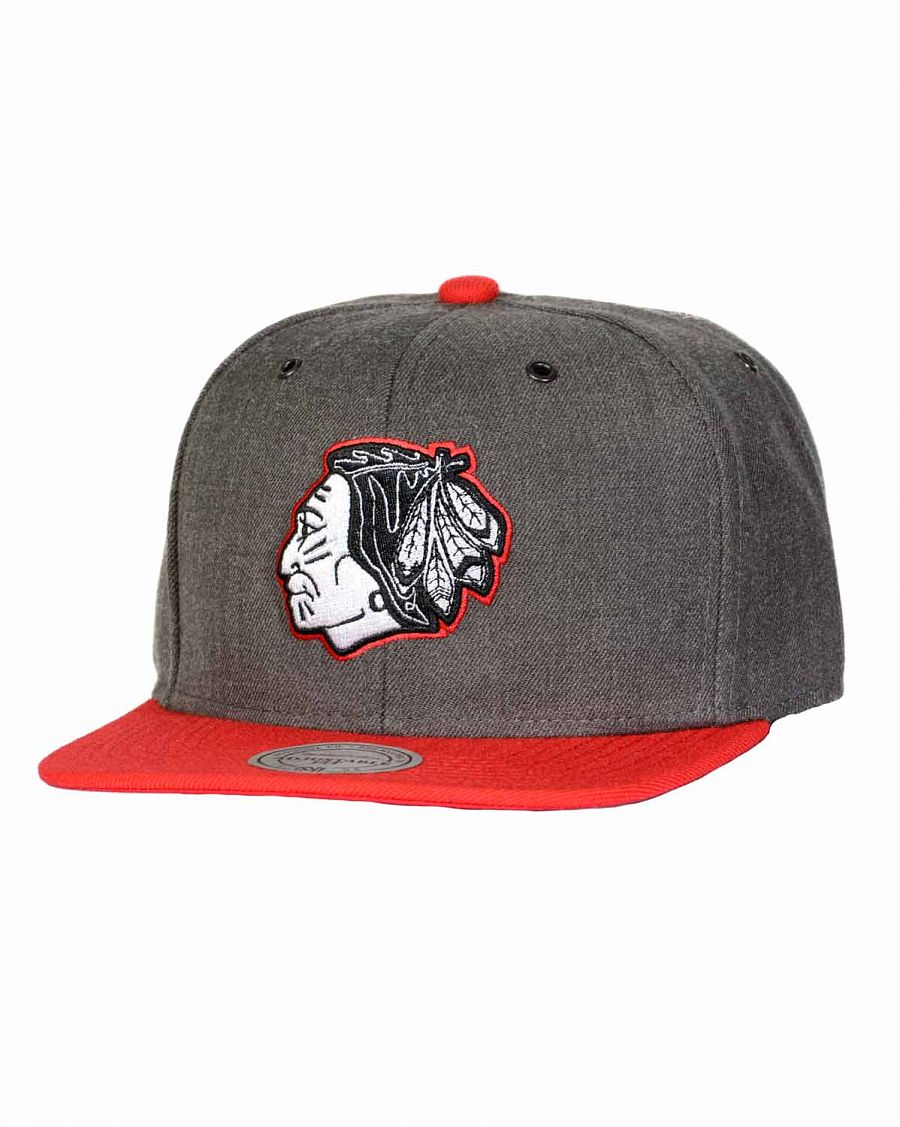 Бейсболка с прямым козырьком Mitchell and Ness 2 TONE Chicago Blackhawks Red отзывы