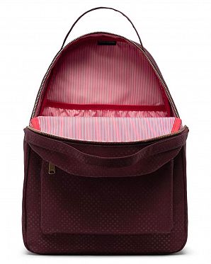 Рюкзак городской для 13 ноутбука Herschel Nova Mid-Volume PLUM D CHK Рюкзак городской для 13 ноутбука Herschel Nova Mid-Volume PLUM D CHK