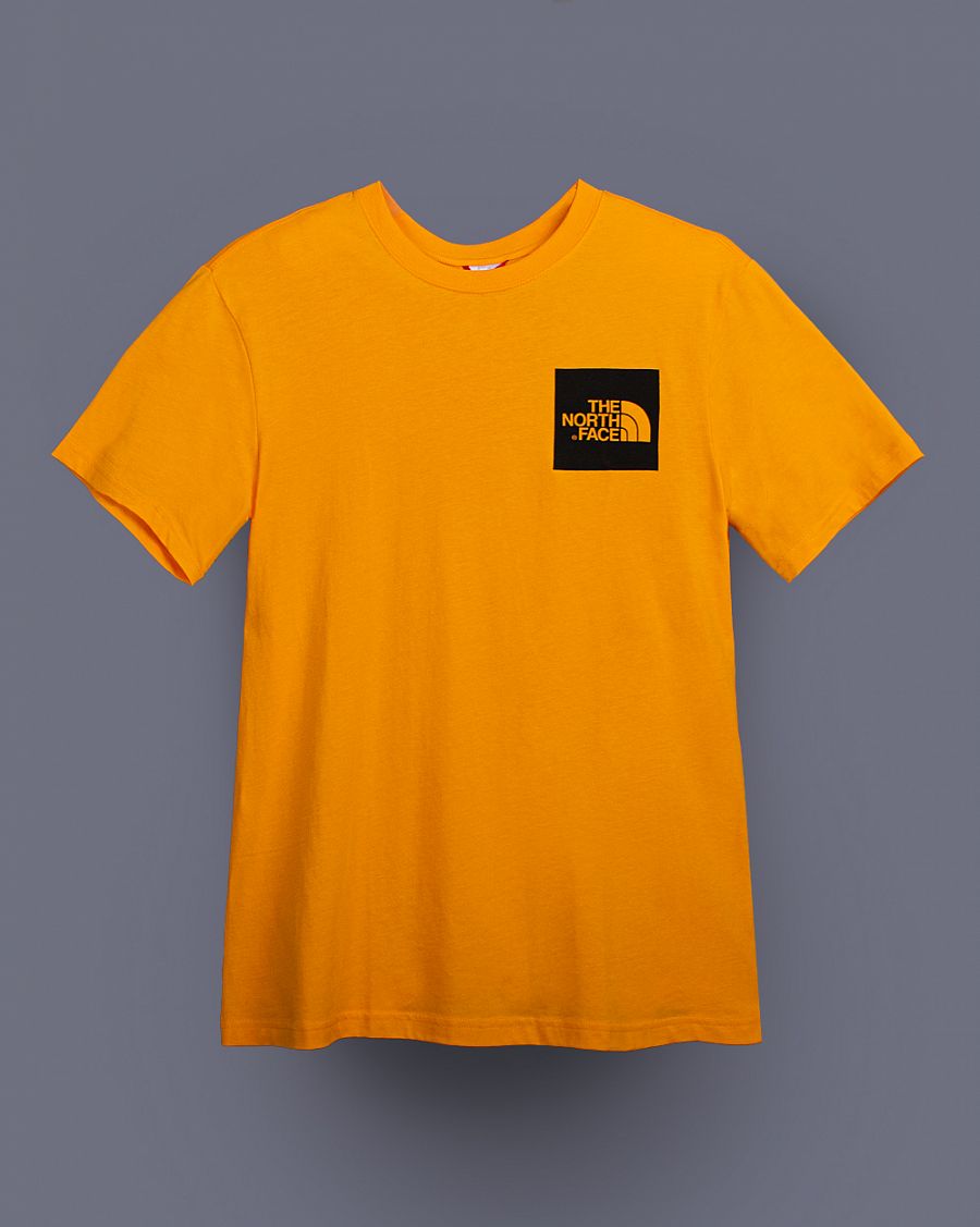 Футболка мужская The North Face Fine Front Box Zinna Orange отзывы